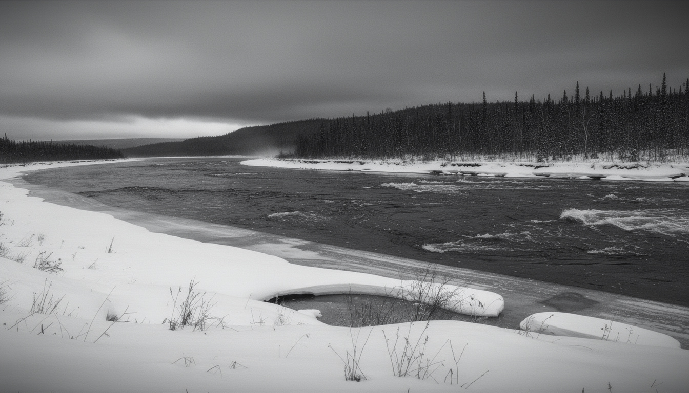 Water — a frozen river